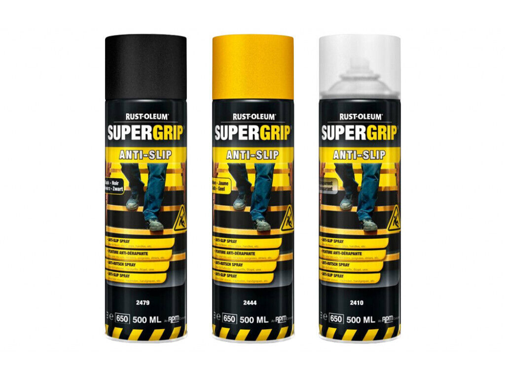Rust-Oleum Super Grip - Anti-Rutsch Spray in Spraydose 500ml 2486 Grau