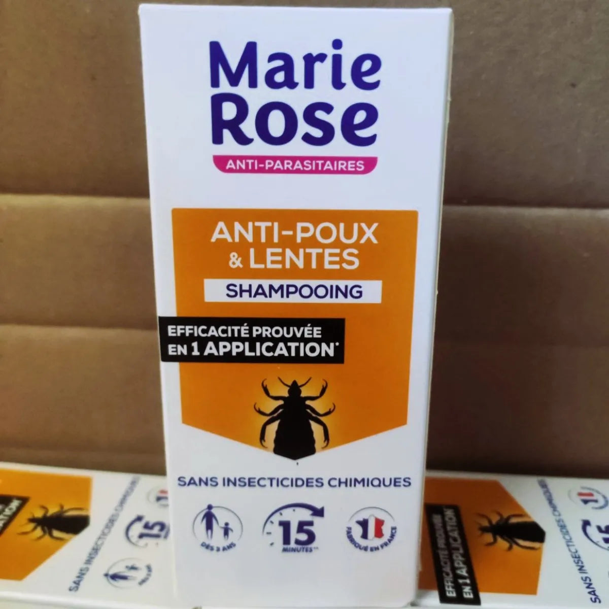 Marie Rose Anti-Läuse und Nissen-Shampoo, 125 ml
